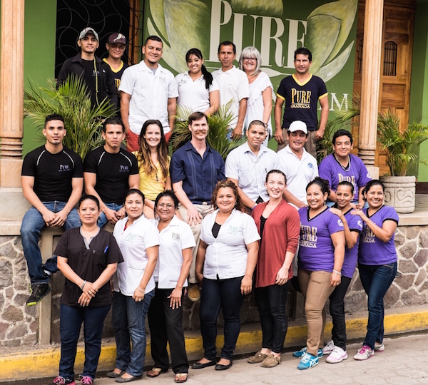 Pure staff