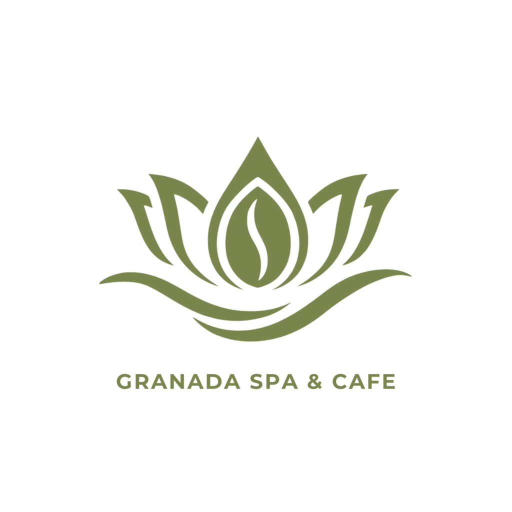 Granada Spa & Cafe logo, wellness spa and healthy cafe in Granada, Nicaragua.